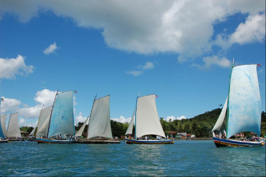 Regata de saveiros Aratu Maragogipe - Foto: Rita Barreto - Setur-Ba (Licen