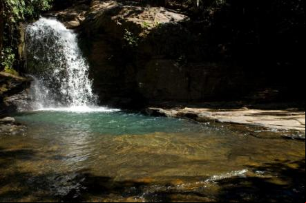 Cachoeira Dona Nina - Foto: Silvio Quirino - Foto: Goi