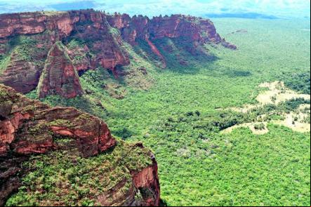A Chapada vista do alto - Foto: Edmilson Sanches (Licen