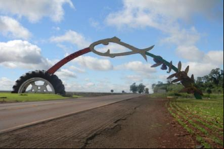 Portal da cidade - Foto: Atn Moto Grupo