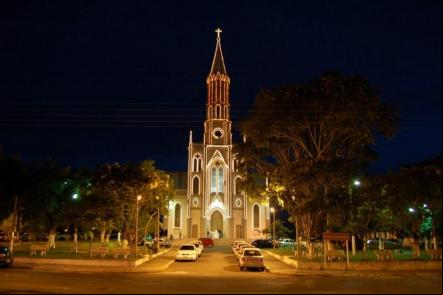 Igreja Matriz de Sombrio - Foto: Mauri de Oliveira - (Panoramio)