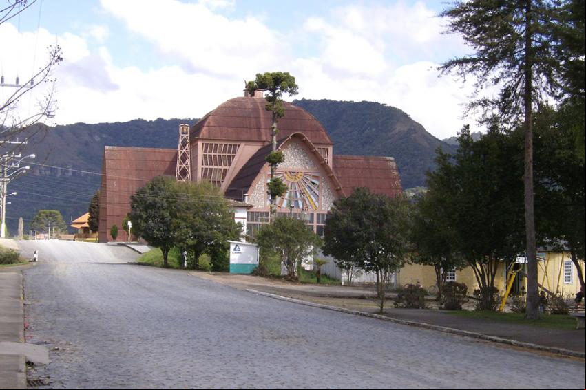 Igreja matriz de Urubici - Foto: Scheridon (Licen
