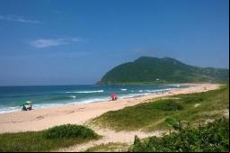Praia do Silveira (Garopaba) Foto: Raquel Santi