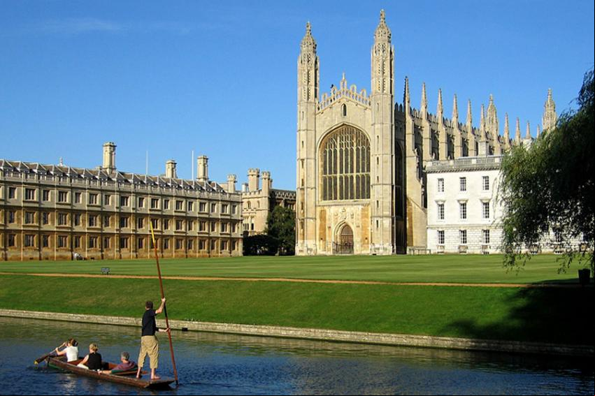 Capela da kings (college vista do the backs) - Foto: Andrew Dunn (Licen