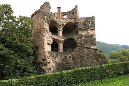 Castelo de Heidelberg, Torre Volada -  Foto: Jon Agera (Licen