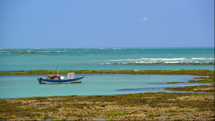 Piscinas naturais do Seixas, em Joo Pessoa (PB). Crdito: Cacio Murilo/MTur